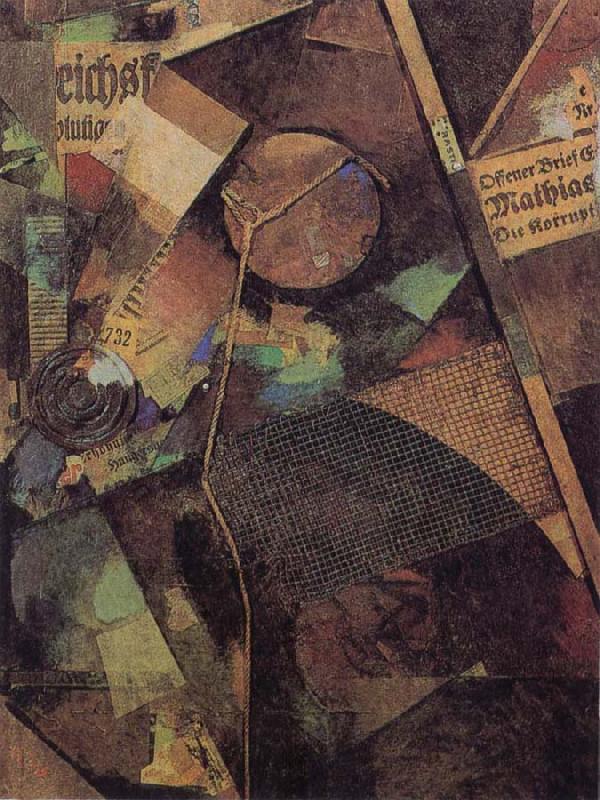 Kurt Schwitters Merz 25 A.The Constella tion